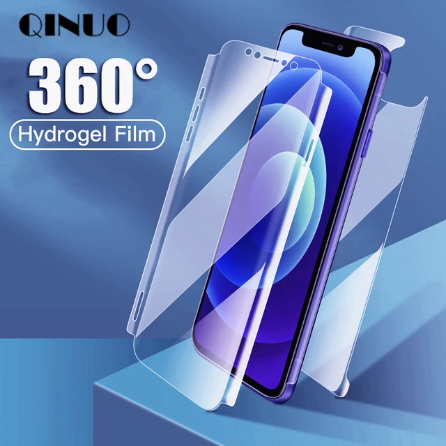 360 Hydrogel Tempered Film For iPhone 13 11 12 Pro Max X XR XS Max
