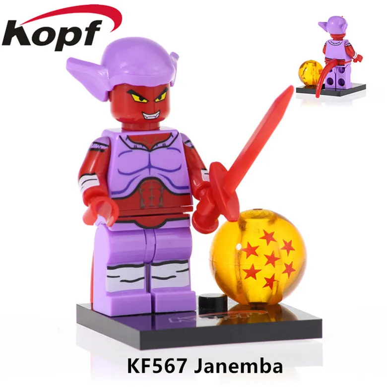 KF6045 строительные блоки Dragon Ball Сын Гохан стволы Janemba Вегета кирпичи Действие Модель Learnng цифры для детей подарок игрушечные лошадки