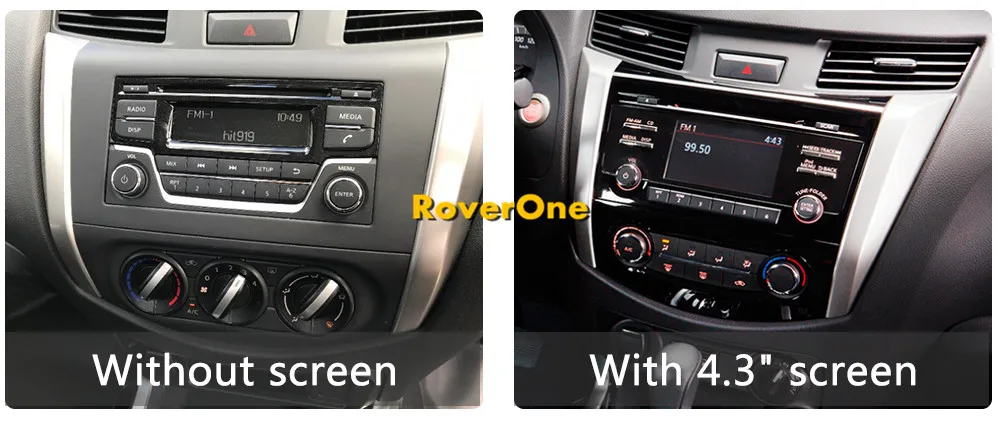 Clearance RoverOne For Nissan Navara NP300 For Renault Alaskan Android 9.0 Autoradio Car Radio Stereo DVD GPS Navigation Media Player 3