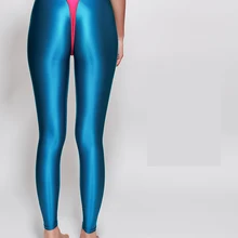 Современный сексуальный Светоотражающие колготки с высокой талией бедра легинсы для фитнеса женские танцевальные брюки