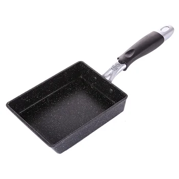

Household Frying Pan Hanging Pancake Pot Tamagoyaki Omelette For Induction Cooker Japanese Style Anti Slip Handle Heat Resistant