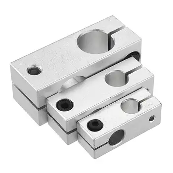 

1pc Cross Connector Fixing Block Vertical Retaining Clip Optical-axis Holder for Linear Rail CNC Parts