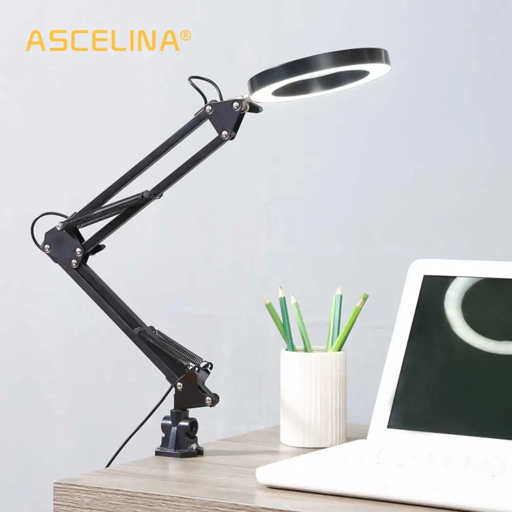 

Desk Lamps Folding Table Lamp USB Interface Desk Light Modern Table Light LED Light Source Eye Protection Adjustable Read Light
