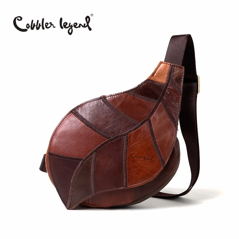 Женская сумка из натуральной кожи Cobbler Legend винтажная через плечо бесплатная