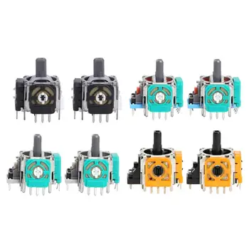 

2pcs 3D Rocker Joystick Axis Analog Sensor High-quality Repair Parts Games Accessories for Sony PS4 Controller 21x21x18mm