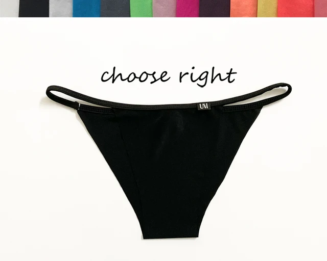 Men without trace low waist briefs translucent comfortable stretch underwear sexy thin silk slip underwear black