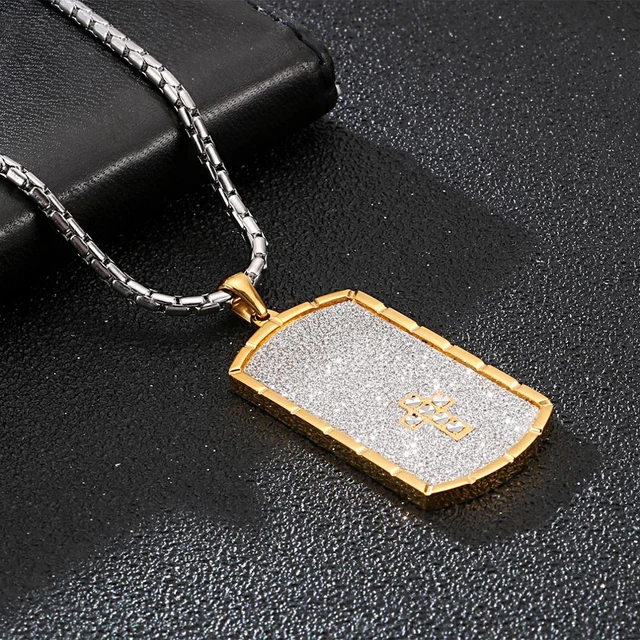 Fresh Vibes Gold Plated Maa Pendant Twisted Design Neck Chain for Mens -  Stylish & Fancy Golden Religious Mother Necklace for Men & Boys :  Amazon.in: Jewellery