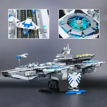 

07043 The Shield Helicarrier Ideas Model Building Kits Blocks Bricks Education Toys Christmas