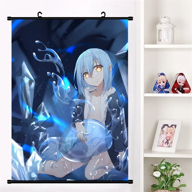 Tensei – Affiche En Papier Kraft, Dessin Animé, Shitara Slime Datta Ken,  Rétro, Pour Salon, Bar, Autocollants De Décoration, Peinture Murale -  Pintura E Caligrafia - AliExpress