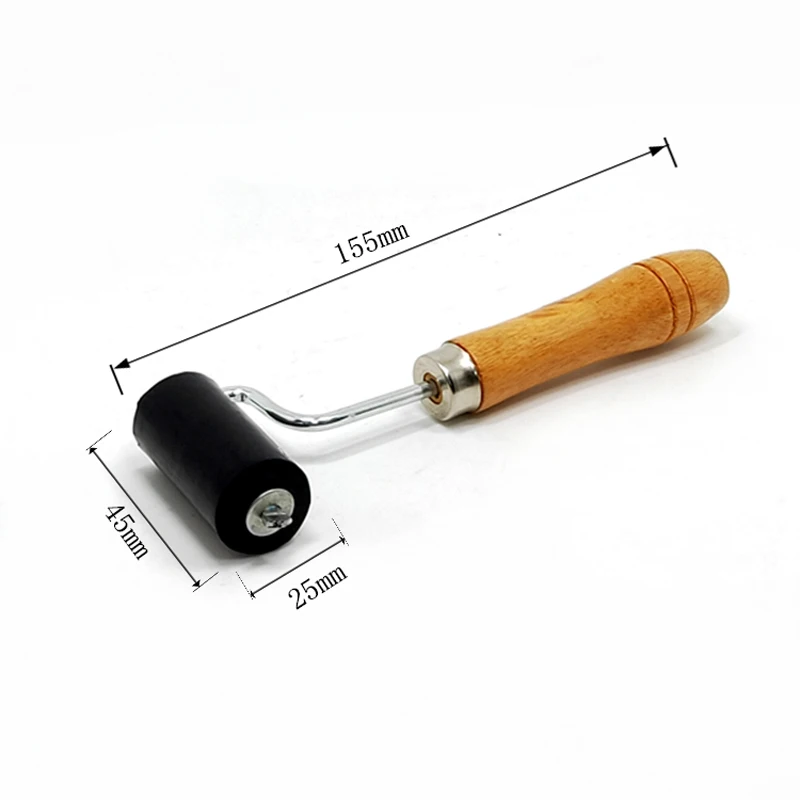 45mm Silicone Hand Roller High Temperature Resistant Seam Pressure Roofing PVC Welding Tool with Hot Air Gun | Инструменты