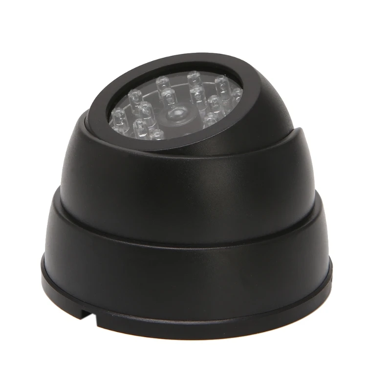 Манекен имитация купола CCTV камеры безопасности ложный ИК 20 светодиодов мигающий красный свет