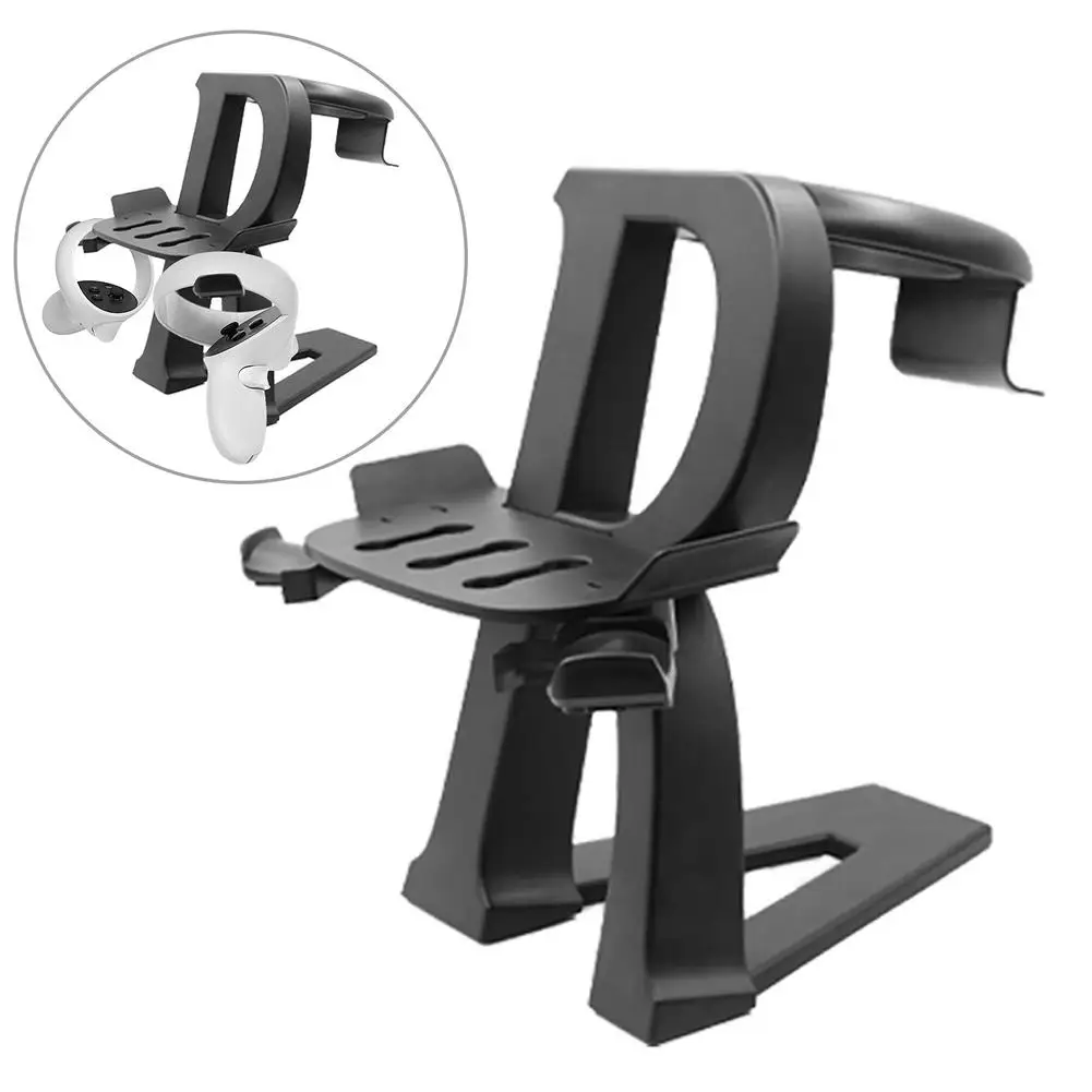 

2020 New VR Accessories For Oculus Quest 2 VR Headset Display Holder Station Game Controller Stand For Oculus Rift S Quest 1/2