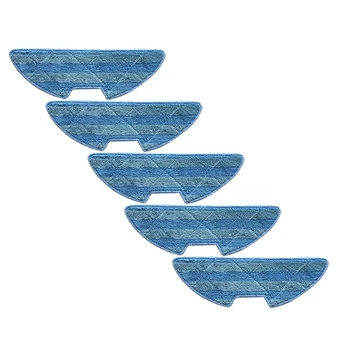 

5Pcs Mop Cleaning Cloth Replacement For Proscenic Vslam-811Gb Vslam-911Se