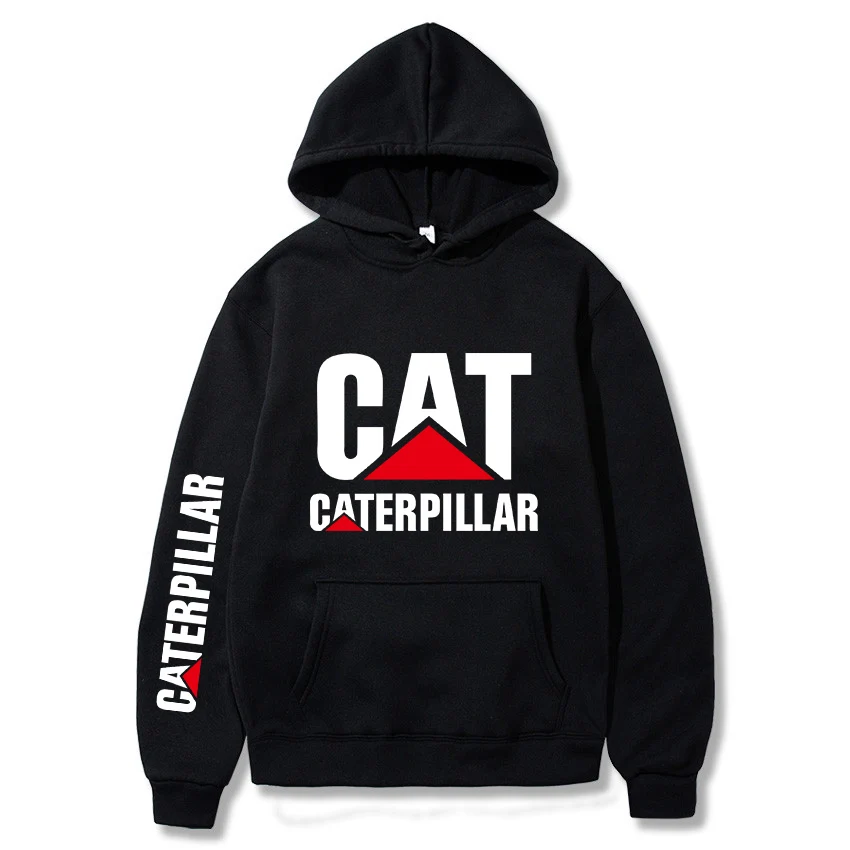 

Autumn Men's Hoodie Hip Hop Casual High Quality Cotton Sweatshirt Capit caterpillar Print Sweatshirt Men's Fashion Clothes