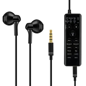 

Mobile Phone Voice Changer, Smart Bluetooth Sound Card, Headset Voice Converter for Mobile Phone//Switch/iPad/Camera