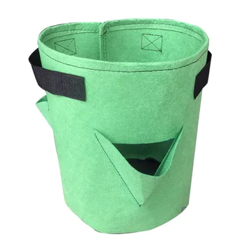 

PHFU-Plant Pot Strawberry Tomato Planter Grow Bags Garden Hanging Vegetable Flower Planting Bag