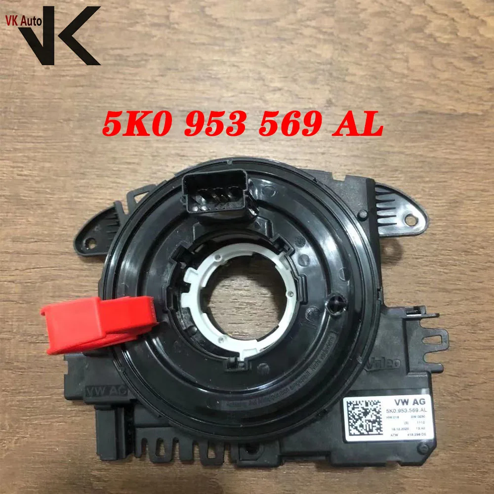 5k0953569 Al Steering Module Slip Ring Mfsw Cruise 5k0953569al 5k0 953