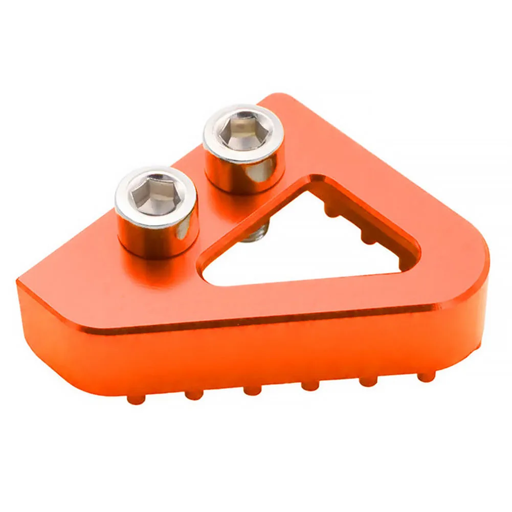 Оранжевые детали мотоцикла, тормозная ступенчатая пластина+ переключения передач, алюминиевые EXC/SMC/250/450 CNC