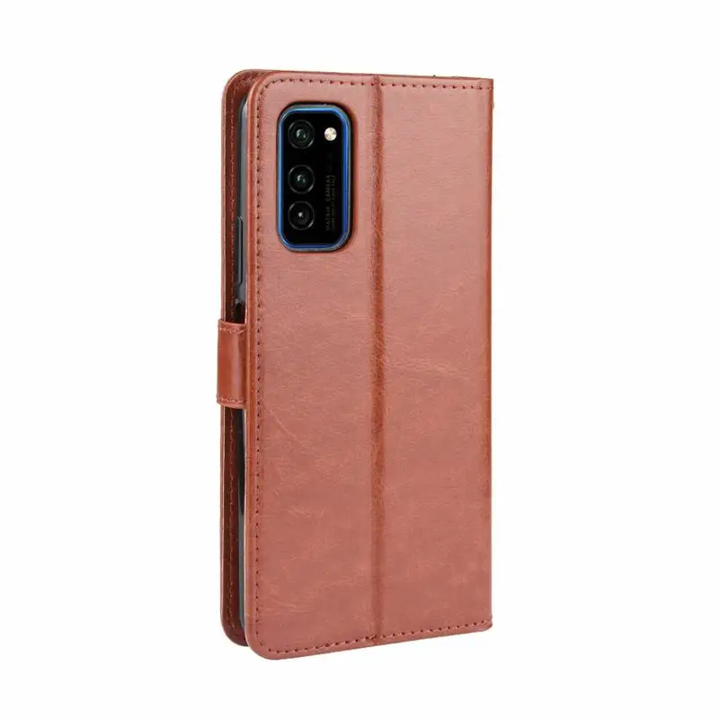Чехол для huawei Honor View 30 Pro, откидной Чехол, Роскошный чехол с магнитной застежкой и подставкой, кожаный чехол для телефона Honor View 30 Pro Coque