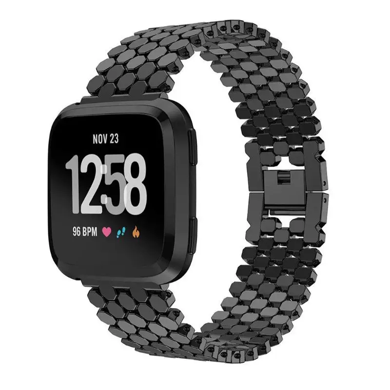 

Suitable for Fitbit Versa fish scale strap replacement wrist strap accessories