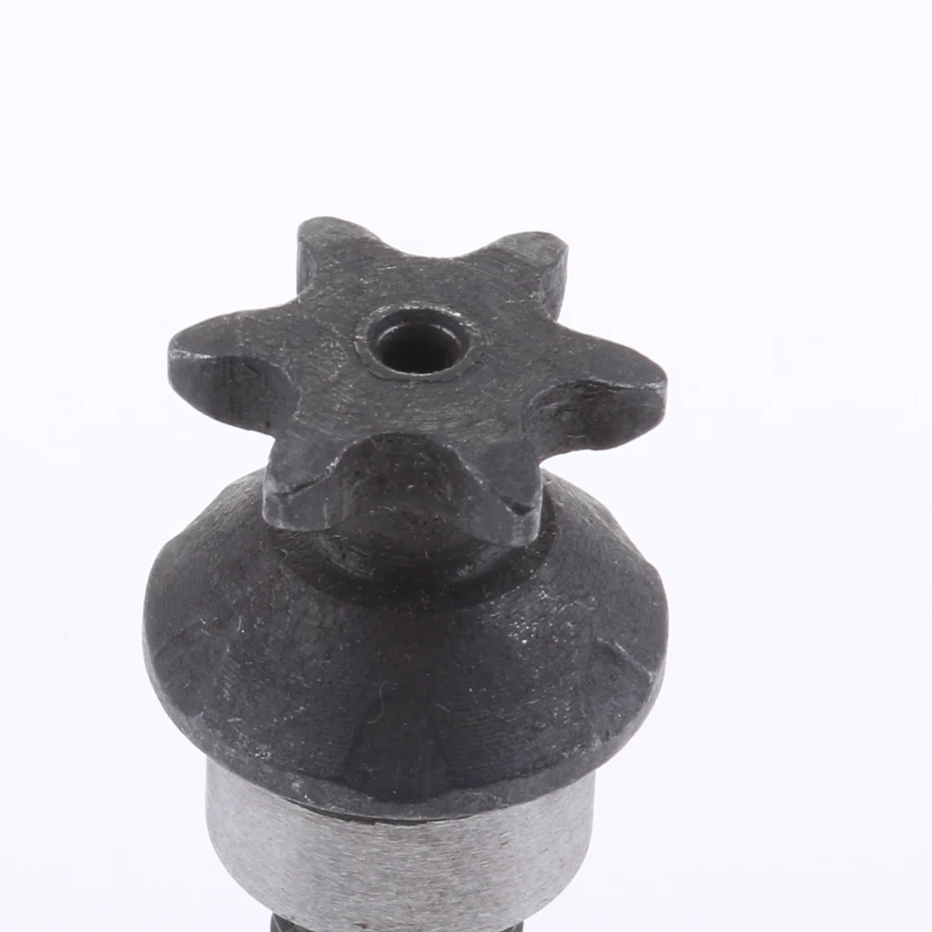 68 Links Chain 25H 68 Teeth Rear Sprocket + T8F 6T Front Sprocket Pinion for 2 Stroke 49cc Mini Pocket Bike Motor
