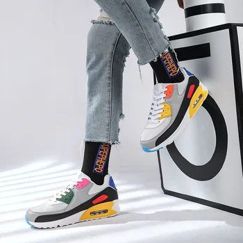 

New Spring Platform Sneakers Women Air Cushion Running Fitness Jogging Sport Shoes Women Light Comfort Walking Sneakers Ladies