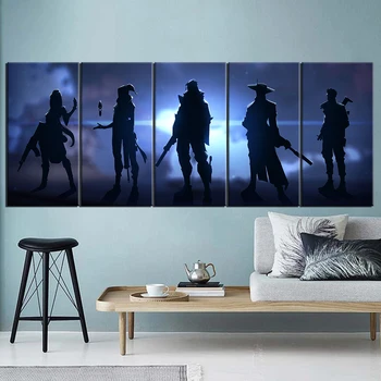 

Video Game Valorant Oil Painting Art Print Wall Art Canvas Painting Wall Stickers Game Poster for Home Decor