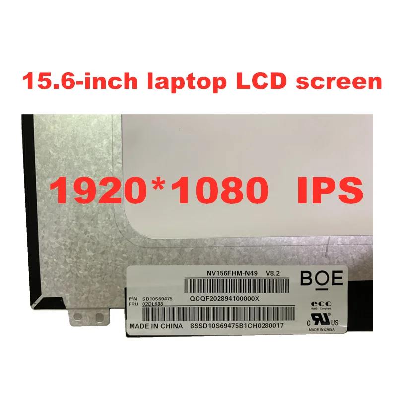 Tela Lcd Ips Original com 15.6 Polegadas Nv156fh N49 Vp2 com Pinos Fhd 1920x1080 Edp - Imagem 4