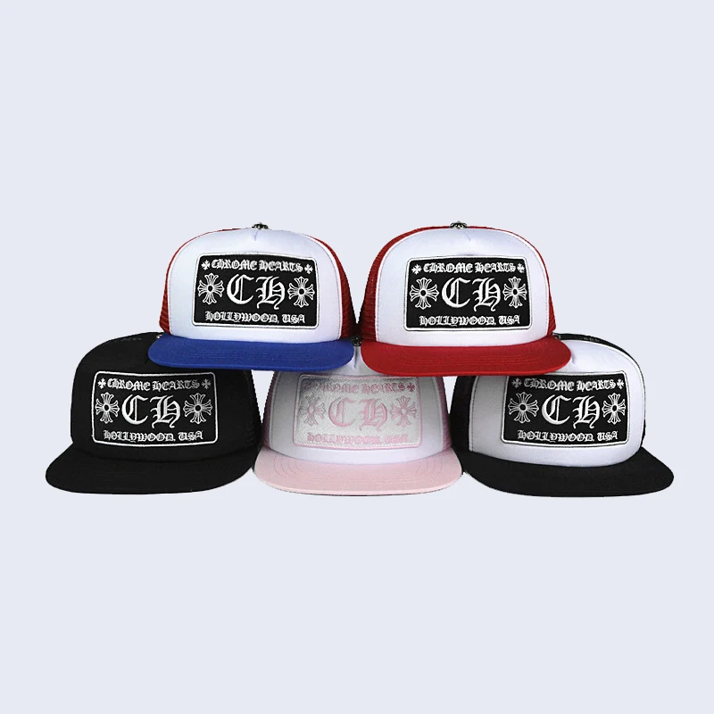 

2018 New Hairwear Korean wave cap letter embroidery bend fashion cap male hip hop travel visor mesh cap female