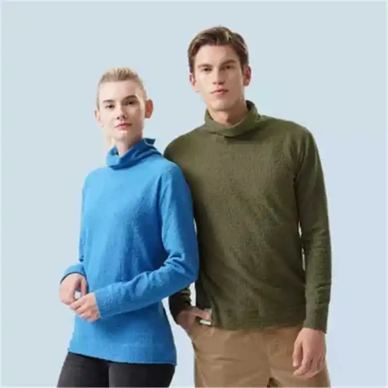 Zenph Беговая серия свитер унисекс водолазка с длинными рукавами Мягкий теплый корпус 95% полиэстер 5% спандекс двухсторонние спортивные топы