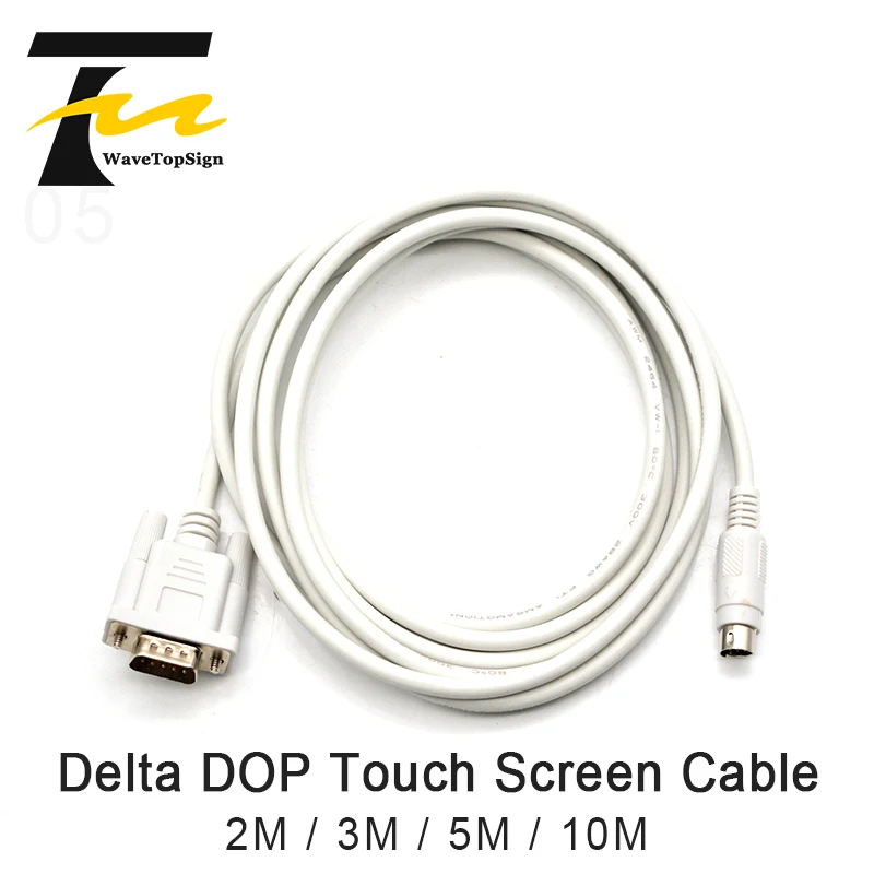 Wavetopsign Delta DOP Touch Screen Cable DVP Series PLC Communication Line line Dop-Dvp | Инструменты