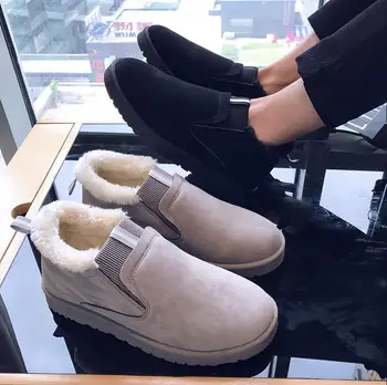 

New winter 2019 snowboots for men soft and comfortable flat men cotton boots sexy men casual winter shoes winter shoes men