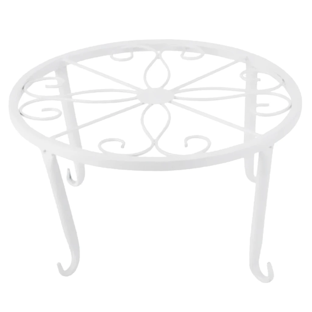 Metal Plants Stand Flowerpot Holder Iron Art Pot Vase Holder Shelf