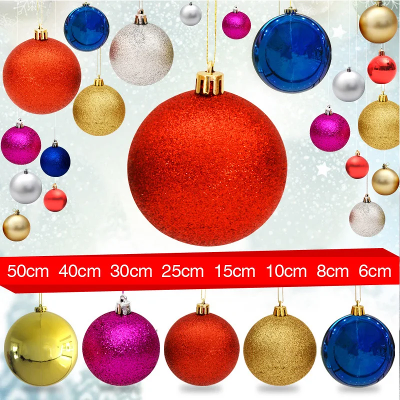 

6Pcs Christmas Tree Ball Decoration For Home DIY Xmas Wedding New Year Baubles Ball Hanging Decoration Party Tree Decoration