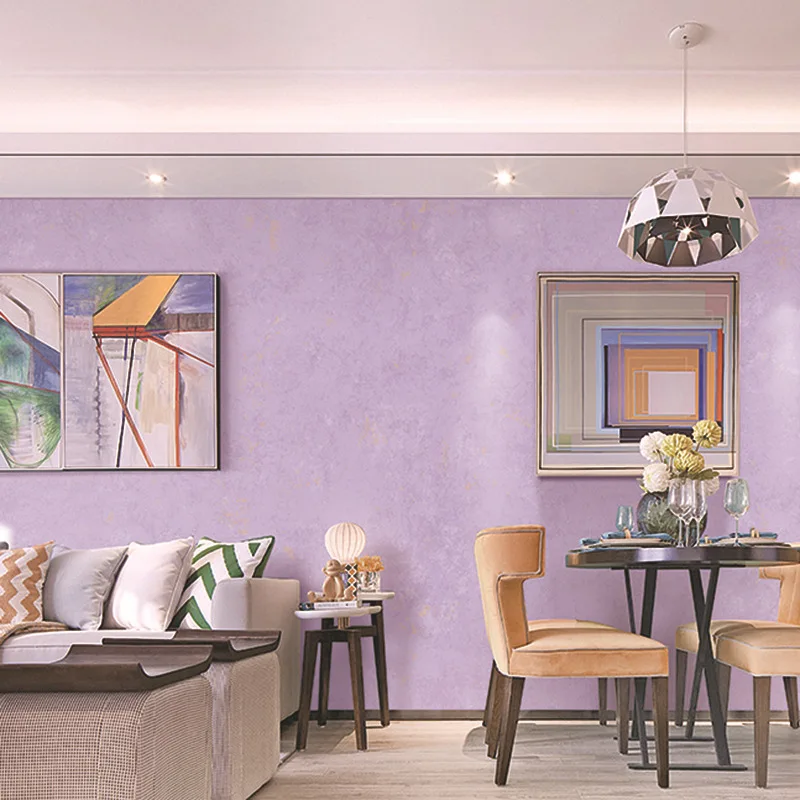 

Plain Color Modern Minimalist Wallpaper Home Improvement Engineering Hotel Solid Color Wallpaper Bedroom Living Room Printed Non