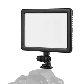 

Portable LED Video Light Panel Photography Fill-in Lamp 3200K-5600K Adjustable Brightness 25W for Canon Nikon Sony DSLR Camera