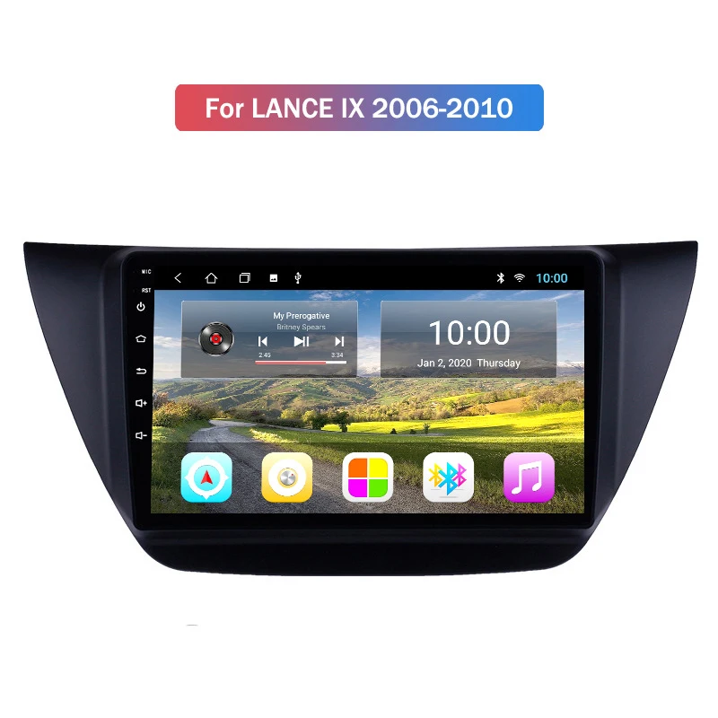 Hot Sale Android 9 For Mitsubishi 06-10 Lance IX Intelligent Internet Navigation Car Machine All-in-One 2G+32G | Автомобили и