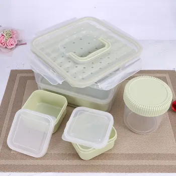

6pcs Food Storage Containers with Lids Leak Proof Easy Snap Lock and BPA Free Plastic Container Lunch Box Set for Kitchen Use(Gr