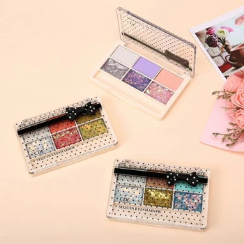 

Bling Star Glitter Eyeshadow Makeup Pentagram Sequins Palette Shiny Metallic Eye Shadow Pigmented Glitter Shimmer