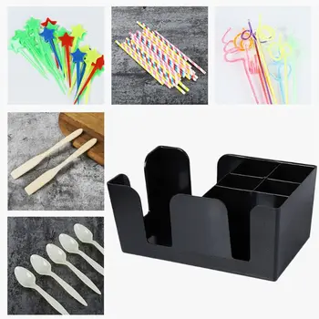 

Milk Tea Shop Tissue Straw Box Multifunctional Bar/KTV Tissue Storage Boxes