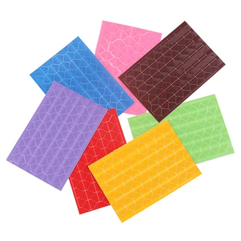 

10 Sheets Decoration PVC Frame Stickers Colorful Photo Corner Scrapbook Paper Photo Albums Frame Picture Wholesale