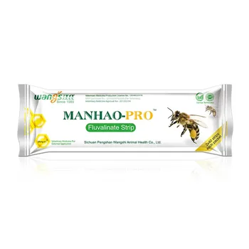 

Wangshi Manhao 80 strip.Fluvalinate.Varroa.Пчелы.Пчеловодство.Полоски от Варроа.bee medicine.Лекарства для пчел