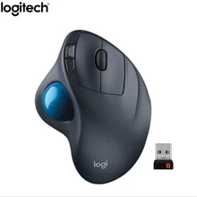 Отремонтированный Производитель: Беспроводная трекбол-Мышь logitech M570 2,4 ГГц, эргономичная Вертикальная лазерная мышь для профессионального рисования