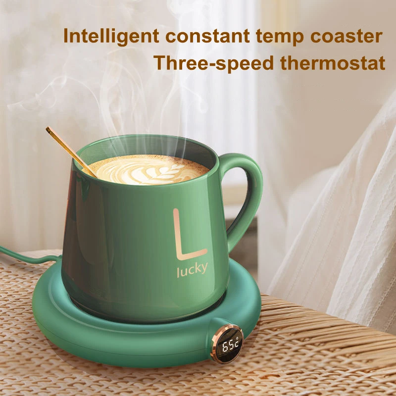 1pcs Tasse À Café Chauffe-tasse Pad Constant Temperature Coaster Usb Chauffe-boisson  Électrique Tapis De Tasse Ensemble Lait Thé Eau Chauffe-eau Maison Bureau  Cadeau, Mode en ligne