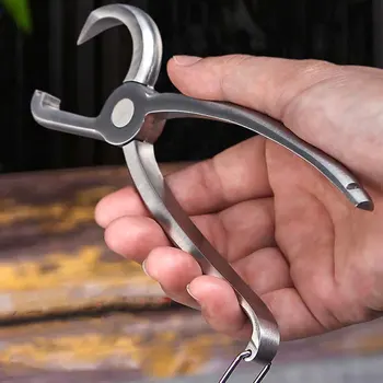 

Pincers Pliers Gift Brick Portable Stainless Steel Bar Tea Tongs Kitchen Tool With Buckle Home Nuts Utensils Multifunction Tight