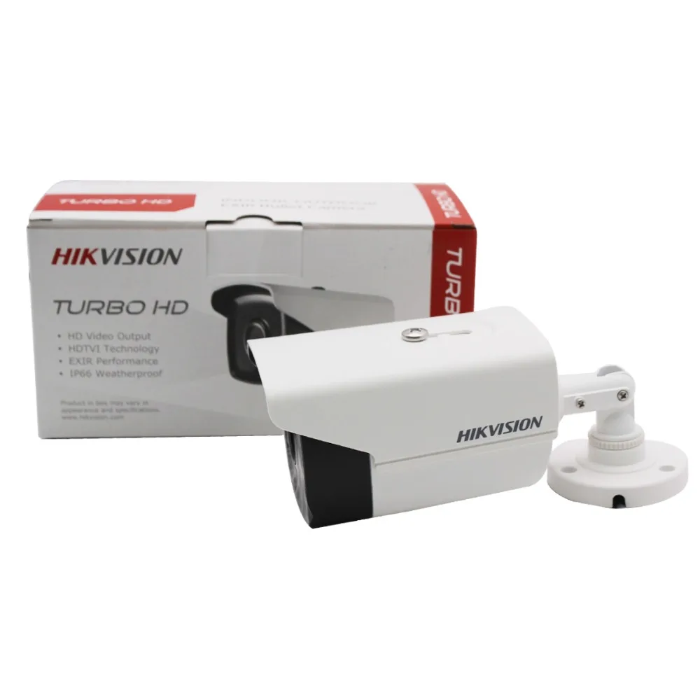 Hikvision 5MP TVI/AHD/CVI/CVBS 4 в 1 Аналоговый пуля Камера DS-2CE16H0T-IT3F 5 мегапикселя с высоким уровнем производительности EXIR CCTV Камера Системы