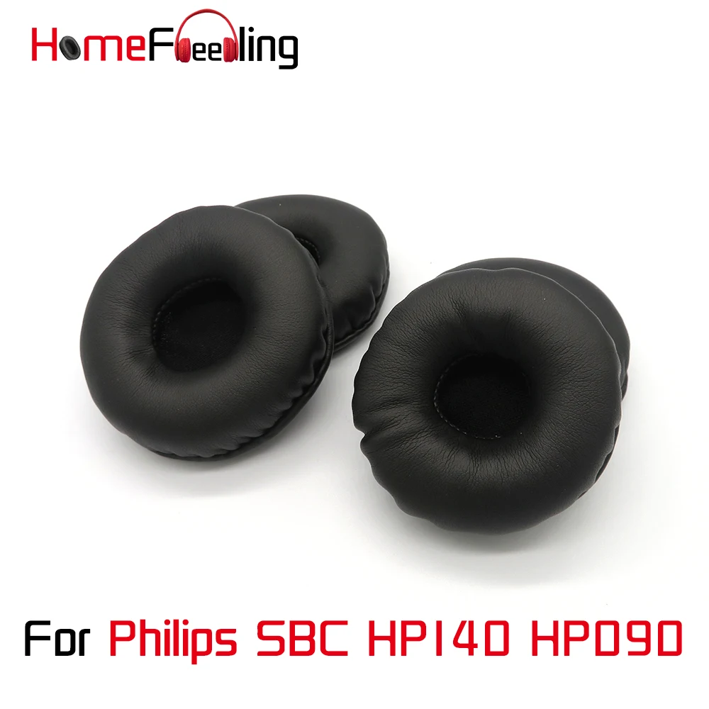 

Homefeeling Ear Pads For Philips SBC HP090 HP140 Earpads Round Universal Leahter Repalcement Parts Ear Cushions