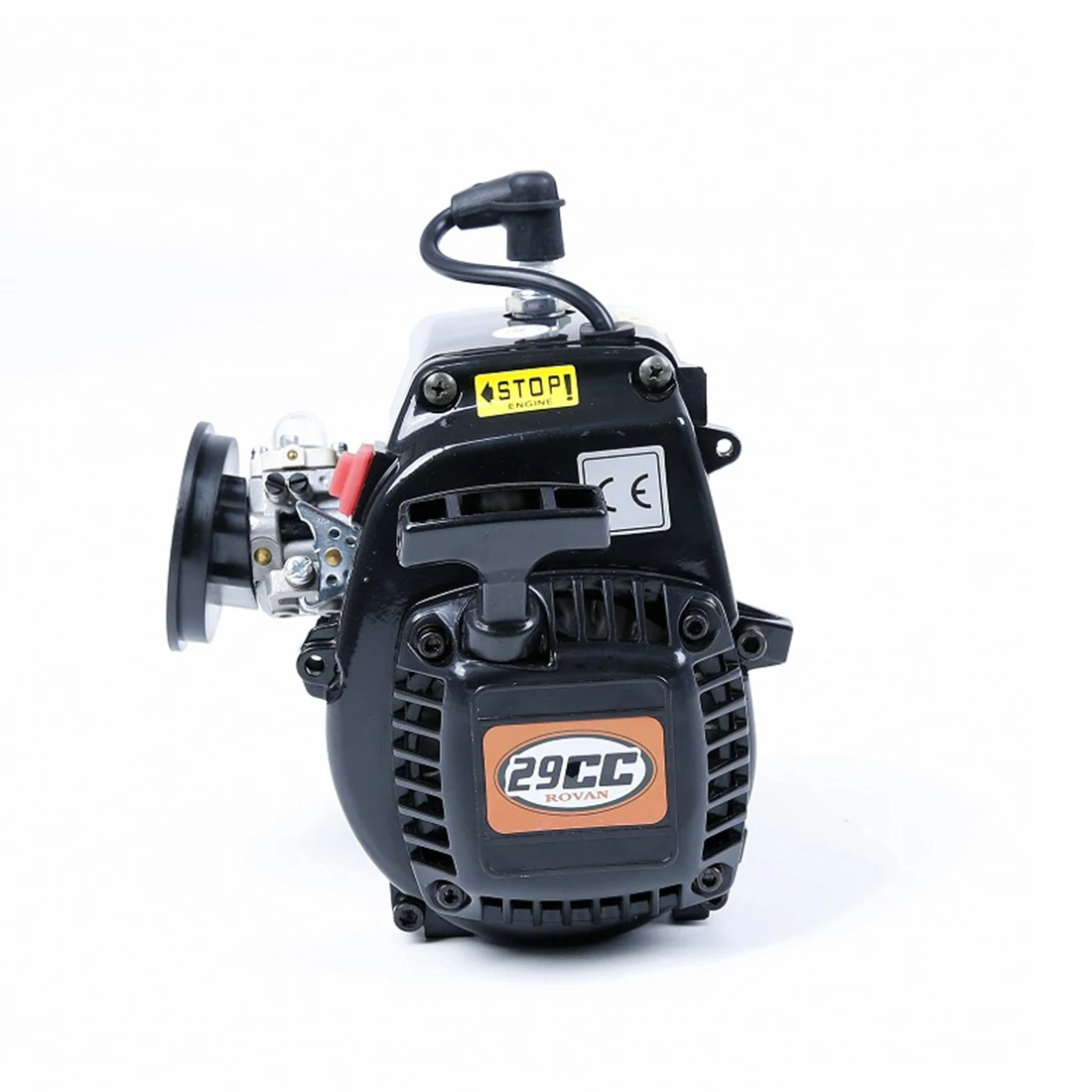 29cc Single-Cylinder Two-Stroke 2.72 Hp Four-Point Fixed Engine For 1/5 Rovan HPI KM RC Car - High-End Version
