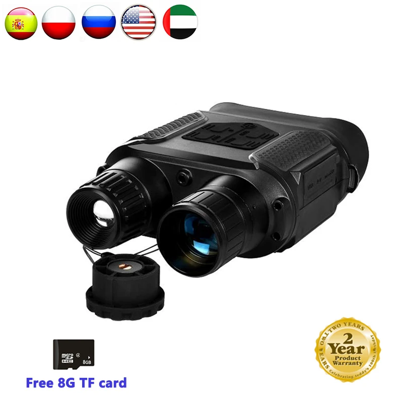 NV400B 400M Range IR Night Vision Goggles WG400B Night Hunting NV Binoculars with Video and Picture NV Riflescope for Hunter