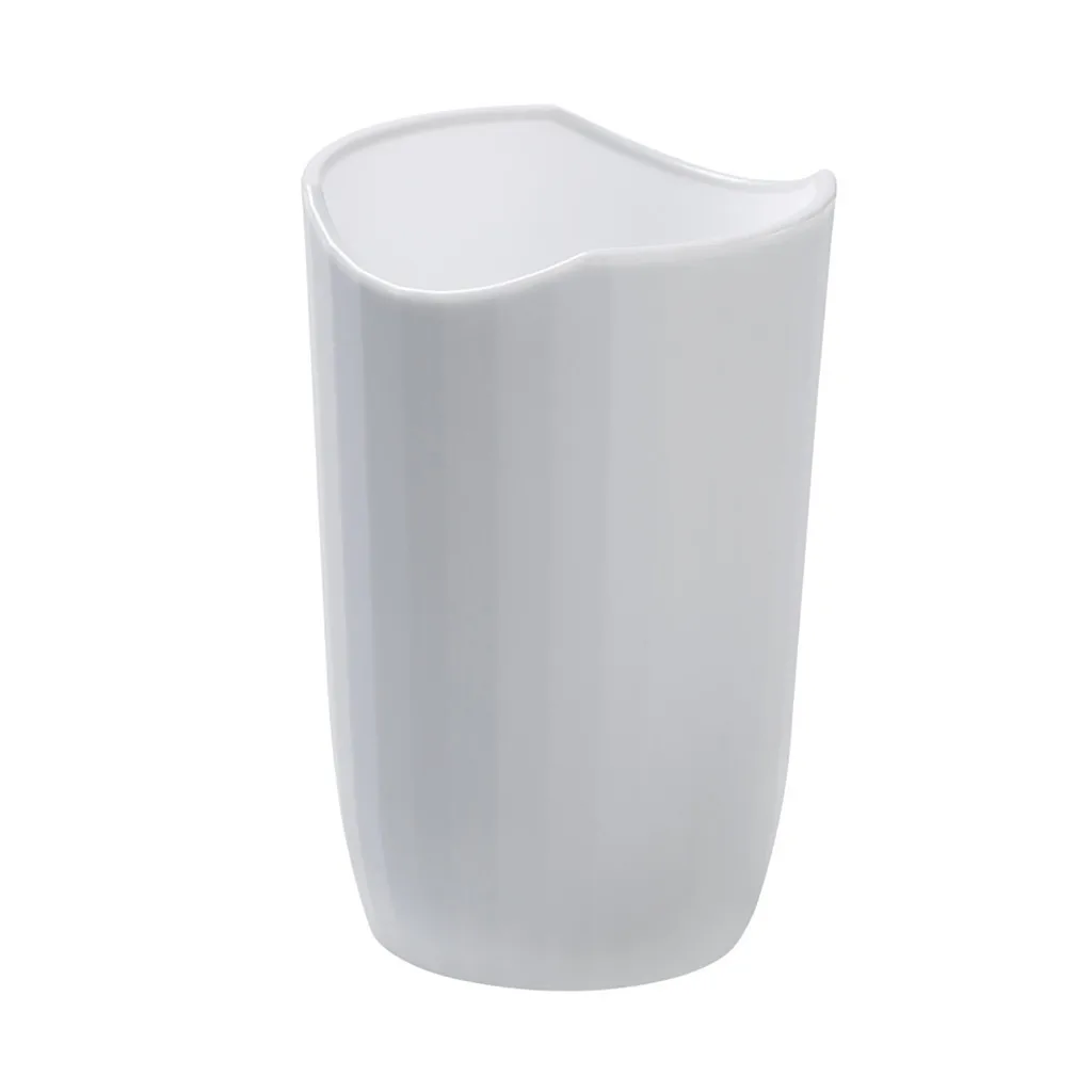 1 шт. портативный пластиковый простой нордический держатель для зубной щетки для полоскания рта чашка для мытья рук Нескользящие аксессуары для ванной комнаты - Цвет: Серый